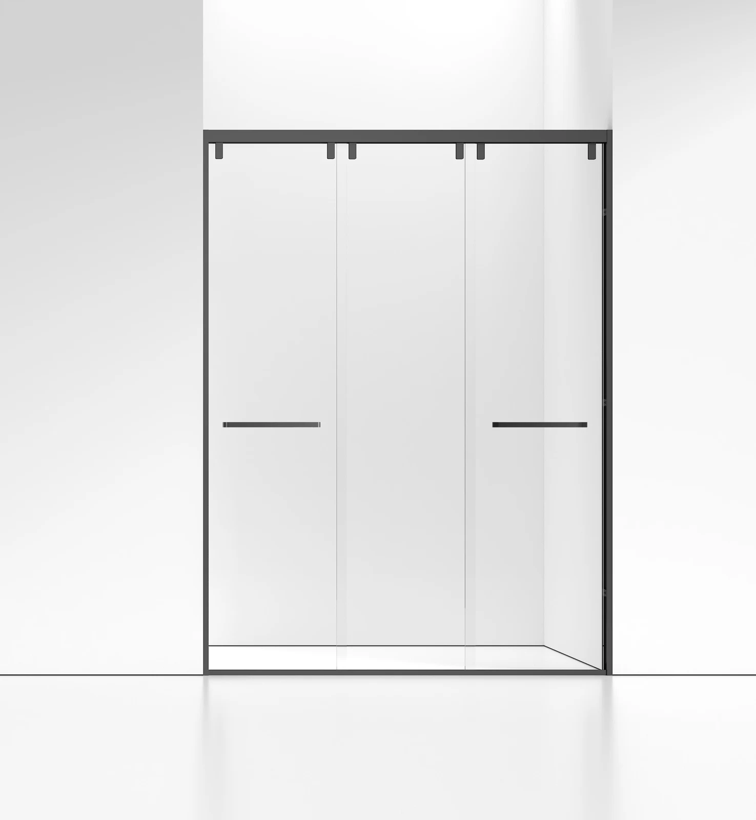 LJ-A011 Inline Sliding Shower Door