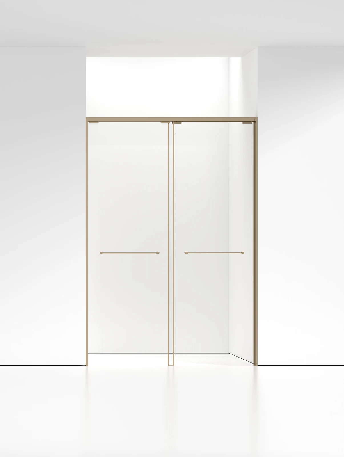 LJ-A7 Inline Double-Sliding Shower Door