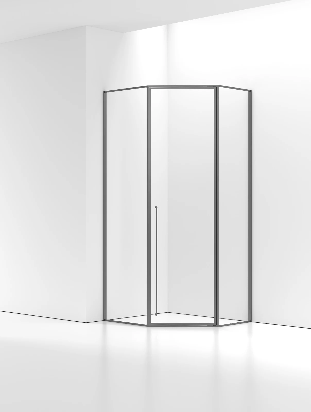 LJ-P020A Diamond Swing Shower Enclosure