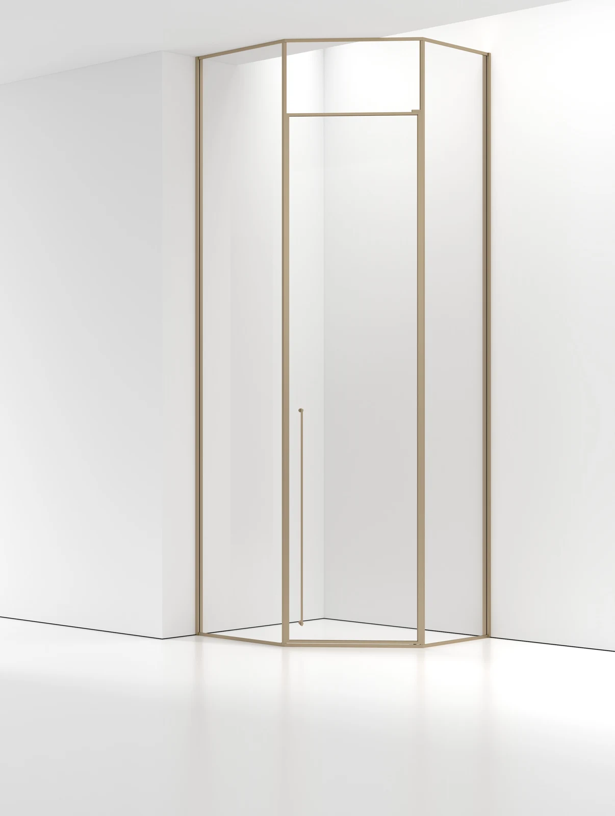LJ-P025 Diamond Swing Shower Enclosure