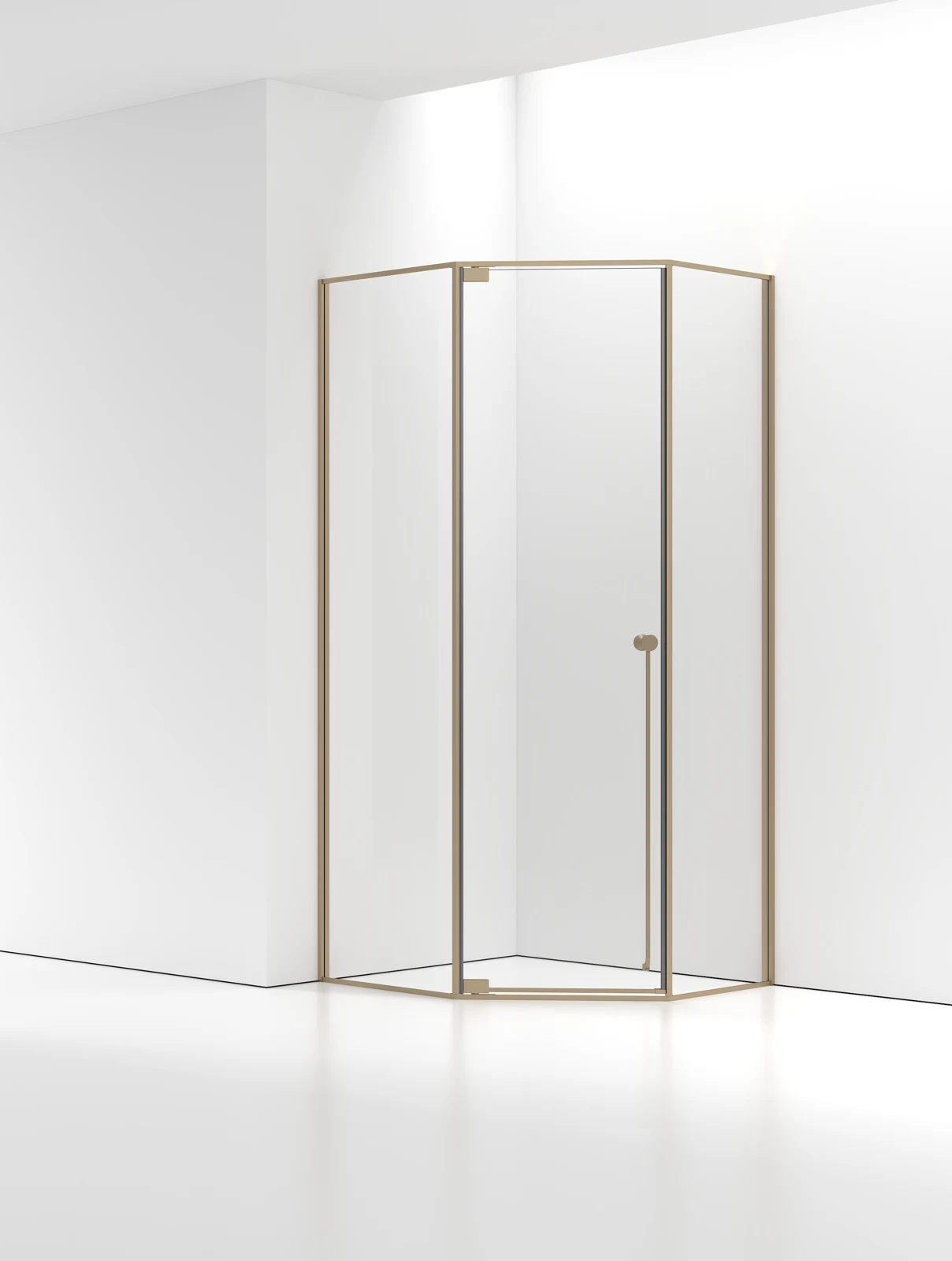 LJ-P035 Diamond Swing Shower Enclosure