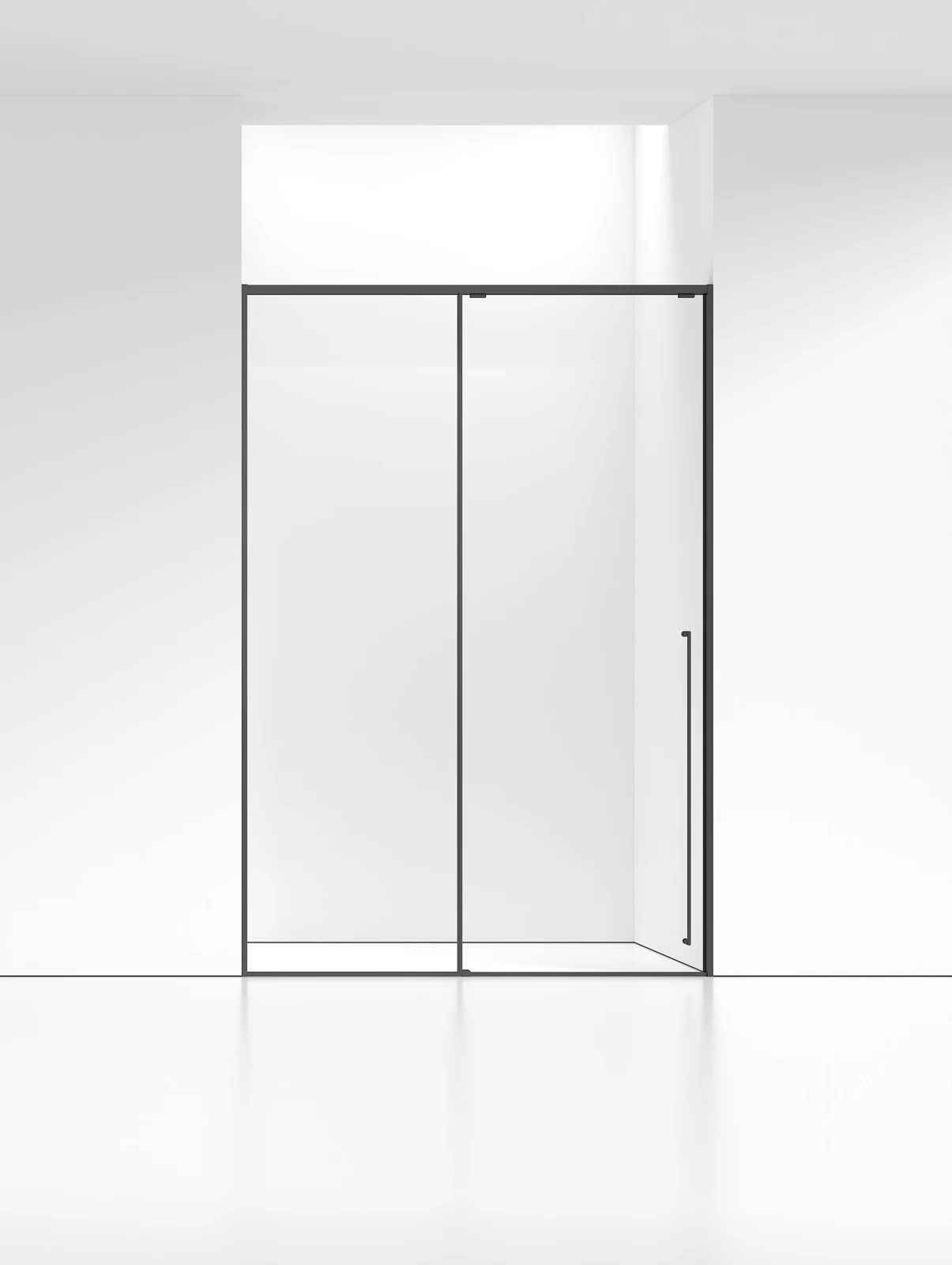 LJ-ZK050 Fixed-and-Sliding Shower Door